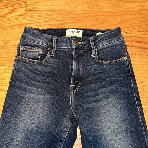 Frame Denim Le Crop Mini Boot Size 24 - Picture 3 of 7